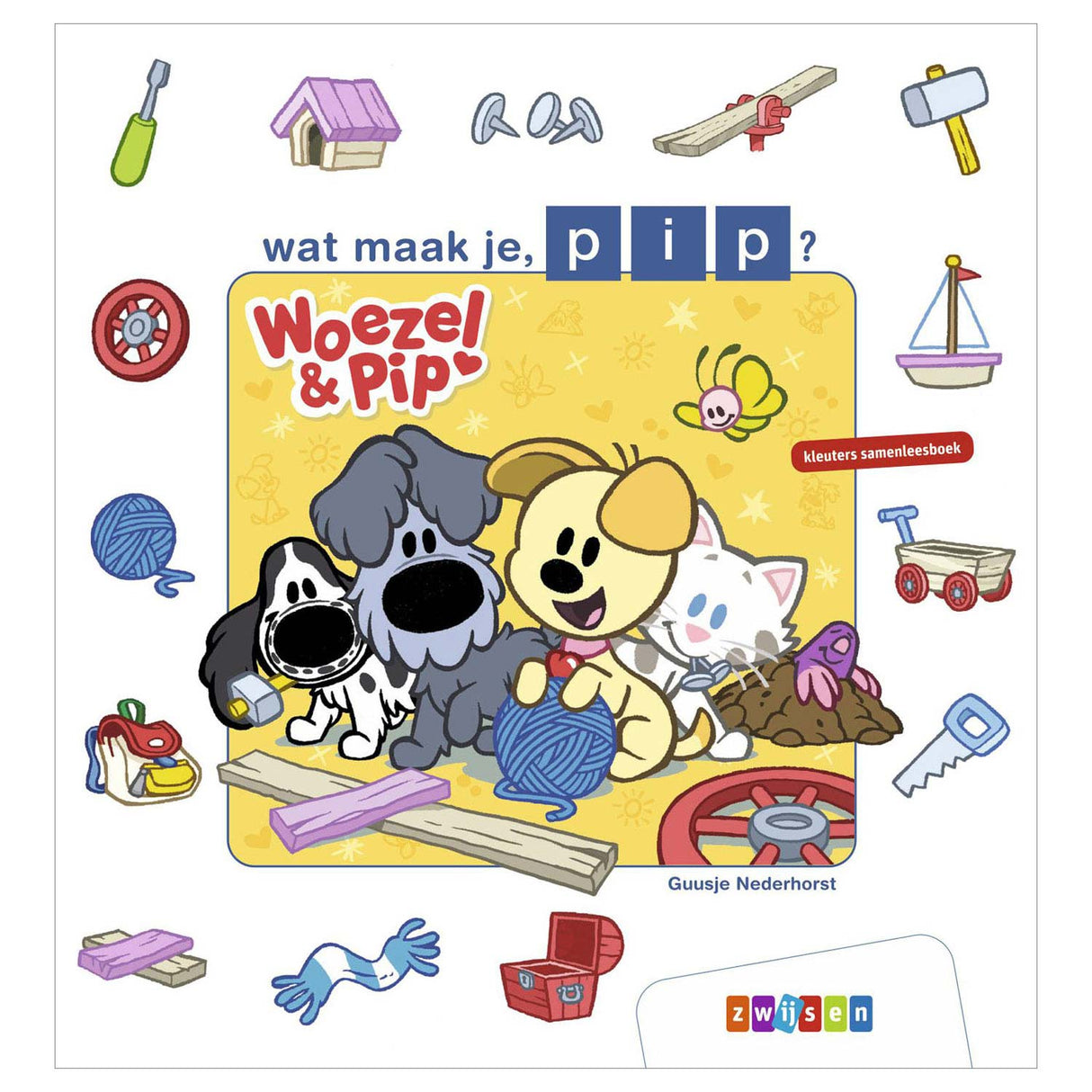WPG Uitgevers Woezel Pip - What do you make, Pip?