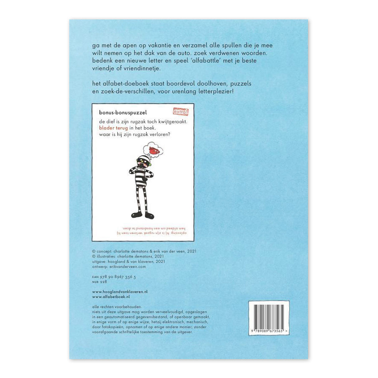 Centraal boekhuis alfabet doeboek