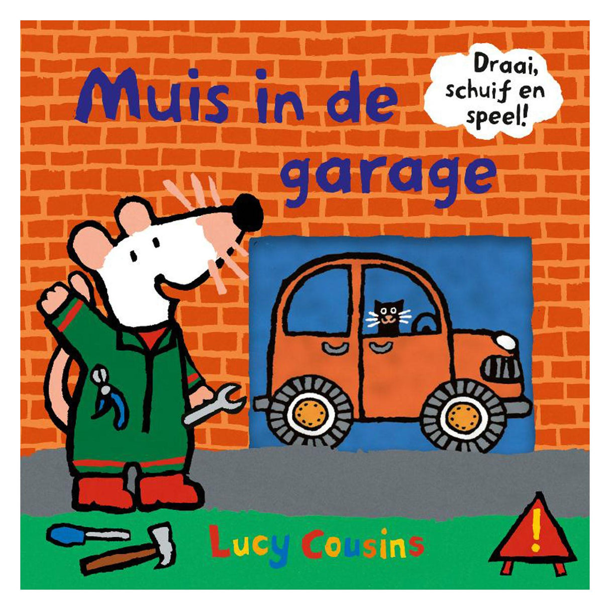 Wpg uitgevers tourne, glisse et jouent à la souris dans le garage