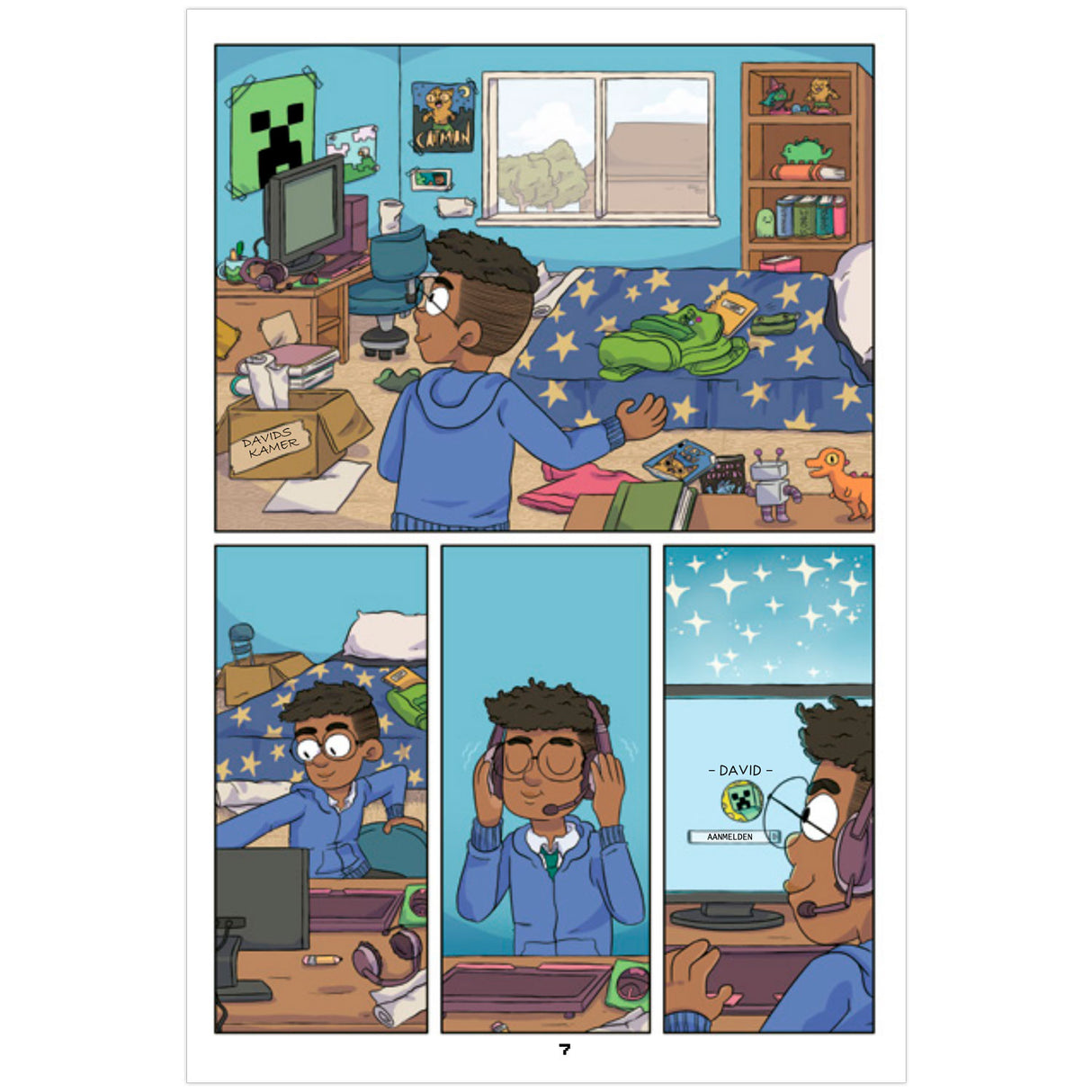 WPG Uitgevers Minecraft - de Strip