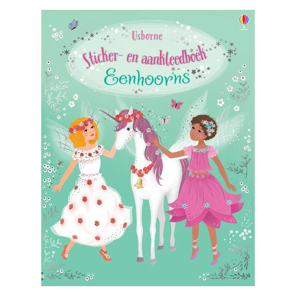 WPG Uitgevers Sticker and Dressing Book Unicorns