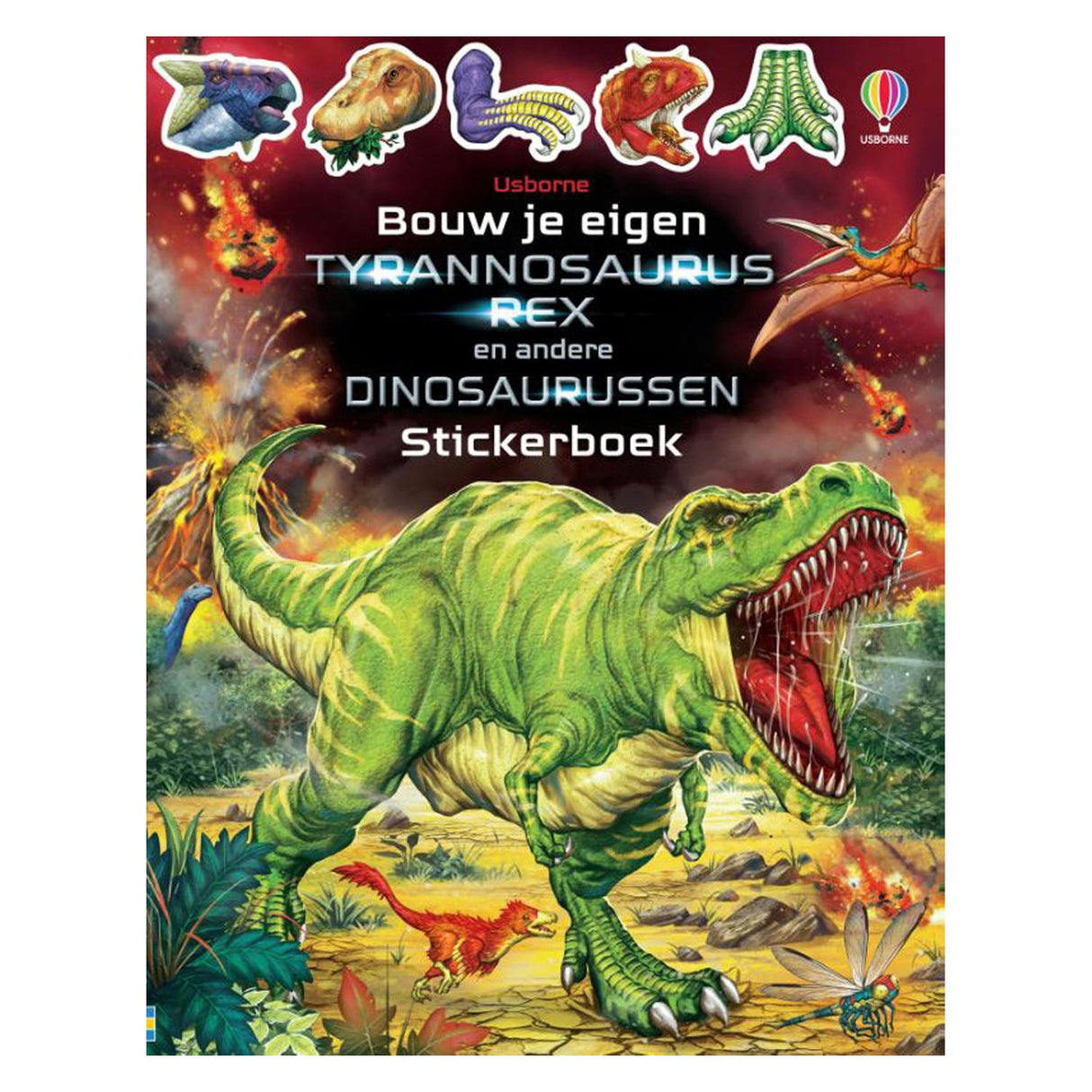 WPG UITGEVERS Zbuduj swój własny tyranozaurus lasterboek