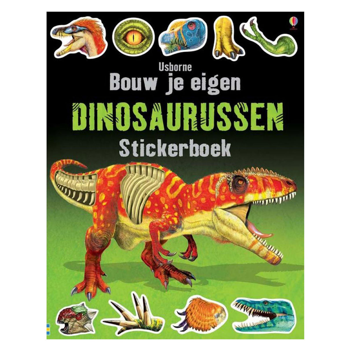 Build your own dinosaurs sticker book