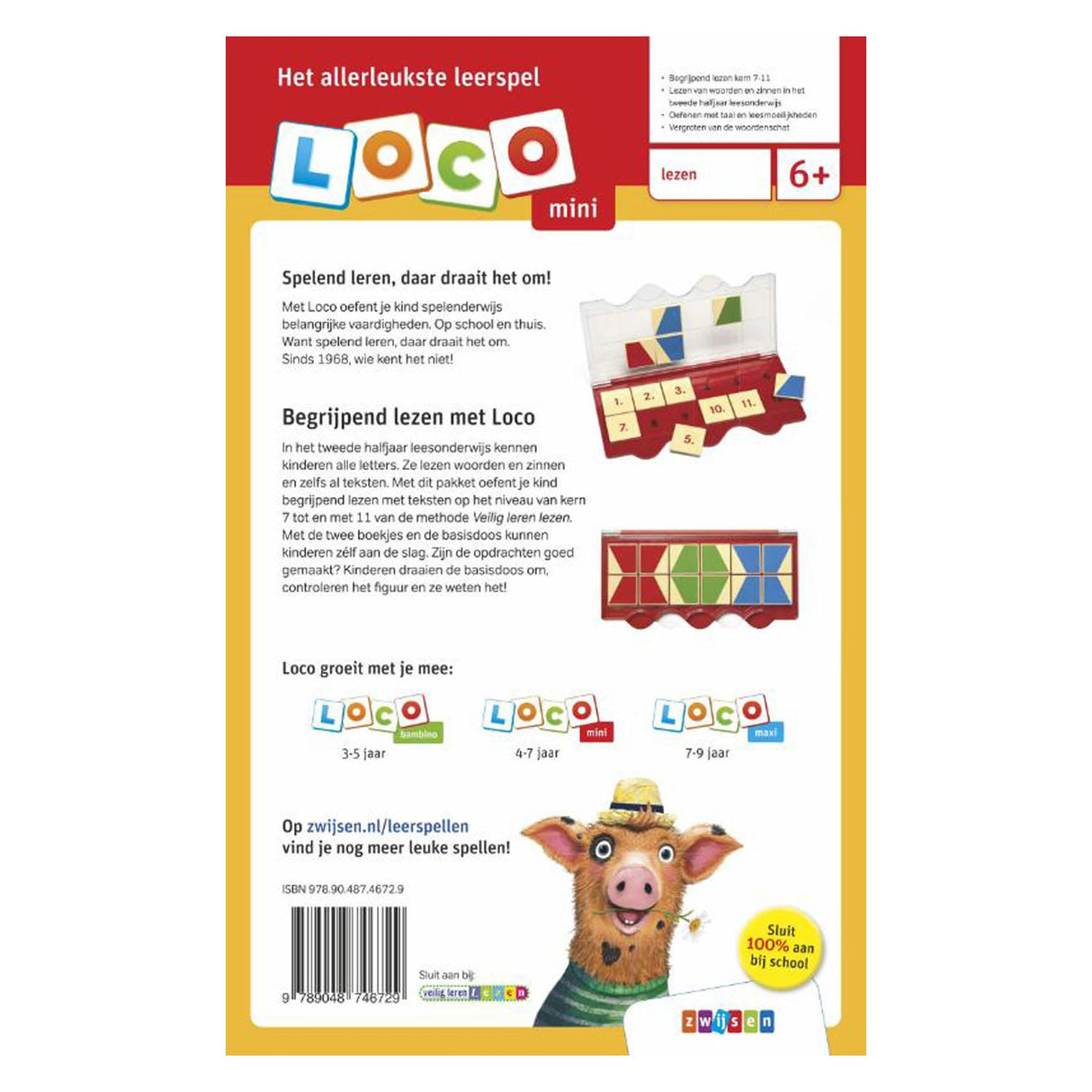 Mini Loco Foghlaim conas léamh go sábháilte Pacáiste deg. ag léamh Croí 7-11