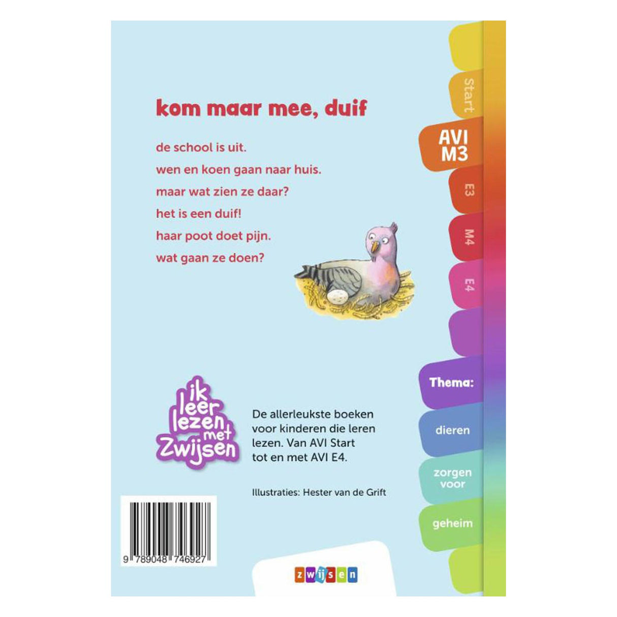 Wpg uitgevers vêm ao longo de duif avi m3 - livro infantil