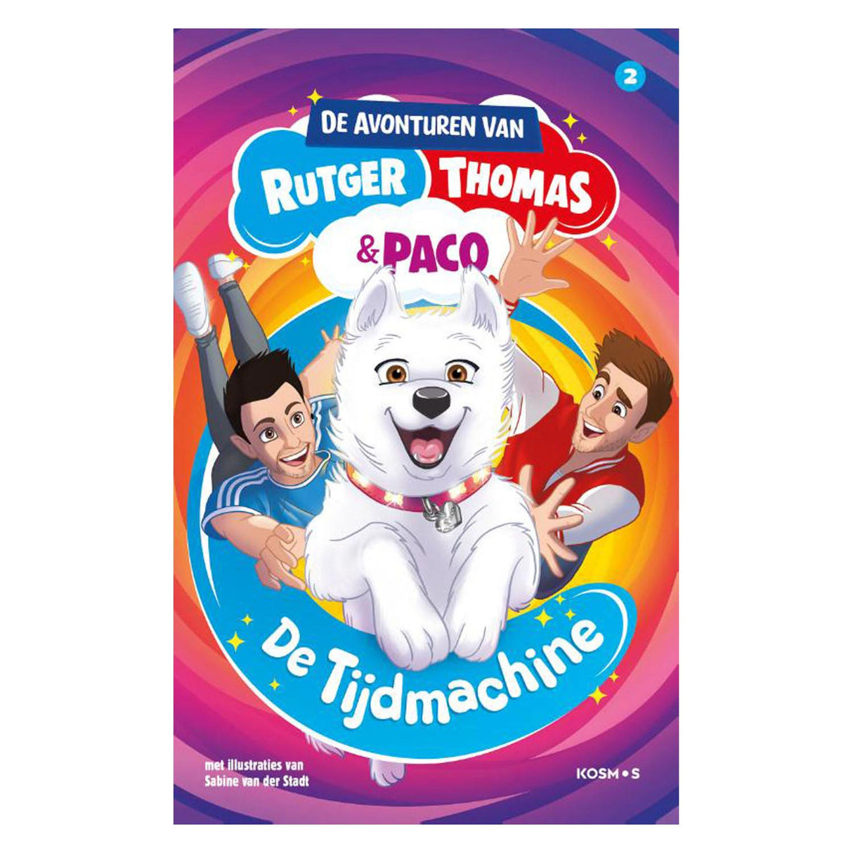 Central book house the adventures of Rutger, Thomas and Paco - the time machine