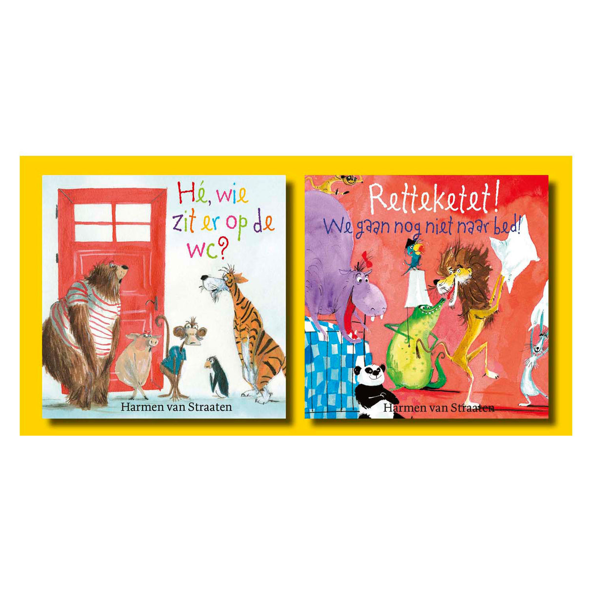 Wpg uitgevers uitdeelboekjes - retteketet en hé, wie zit er op de wc?, 10st.