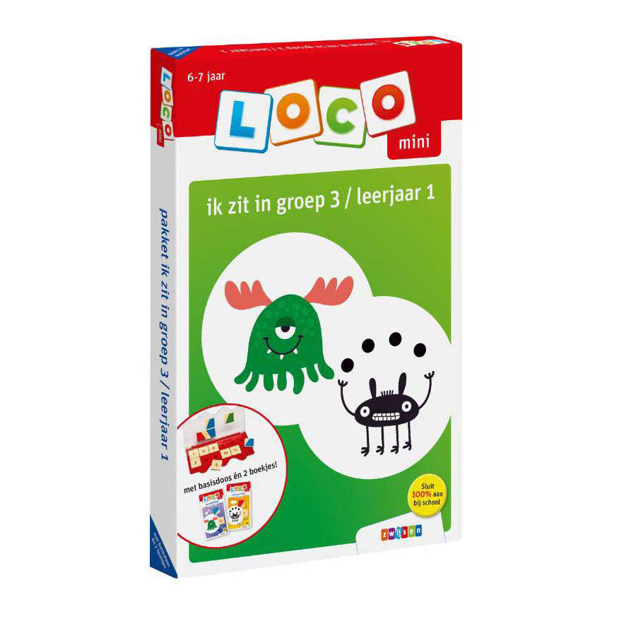 Loco mini pakket ik zit in groep 3 leerjaar 1