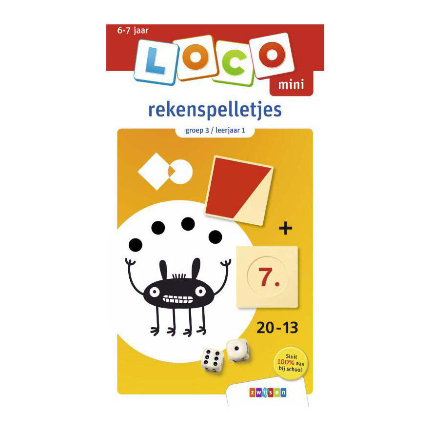 Loco oefenboekje mini rekenspelletjes