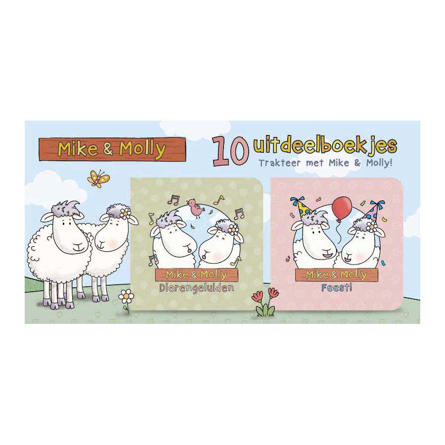 Wpg uitgevers mike molly uitdeelboekjes - 10st.