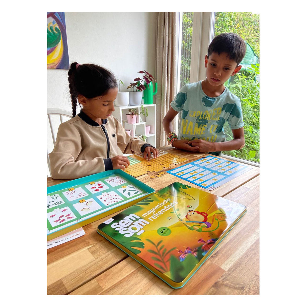 Semsom magnetische Mathe-Box