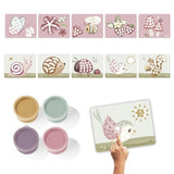 Little Dutch finger paint fairy garden pink 14-piece