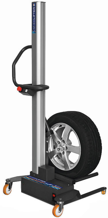 Men@work wielheffer wheelifter . wheel hoist electric batt wheelifter