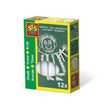 Ses crayons blancs 12 pièces