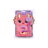 Dream pop fluffy diary axelot with pompoms