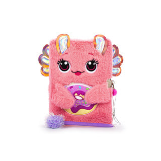 Dream pop fluffy diary axelot with pompoms