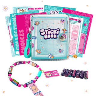 Sticki rolls sticker book wave 1