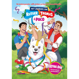 Book Doeboek Rutger, Thomas and Paco