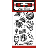 Musique rock de tatouage