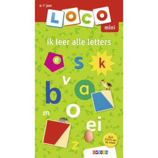 Loco Exercise booklet Mini I learn all the letters