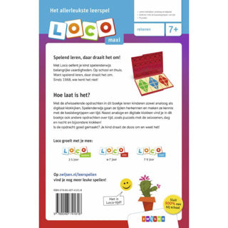Loco Exercise booklet Maxi Clock