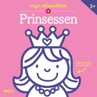 Book Color Block Princesses Dikke Lines
