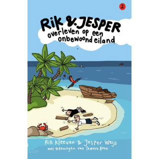Rik i Jesper przeżyli na niezamieszkanej wyspie - książce dla dzieci