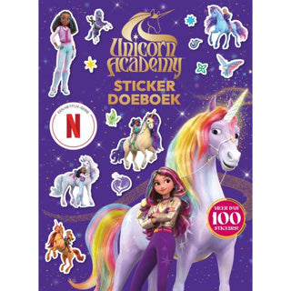 Book Unicorn Academy Stickerboek Doeboek