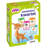 Letterplons tweeletter kwartet