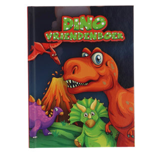 Boek vriendenboek dino's