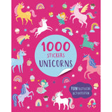 Boek stickerboek 1000 stickers unicorn