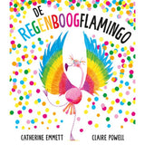 Book de Regenboogflamingo