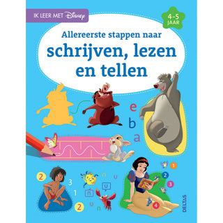 Deltas Disney jeg lærer med - at skrive, læse og tælle (4-5 y.)