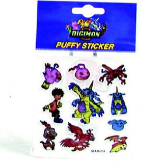 Samolepky Digimon 3d