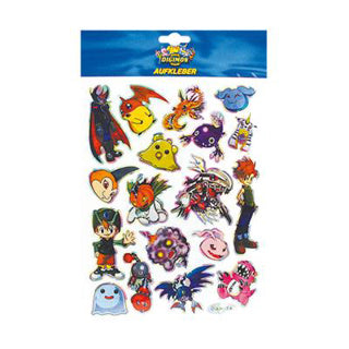 Adesivi Digimon Jumbo | 50 pezzi