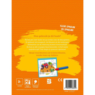 Kleuren met water boerderij