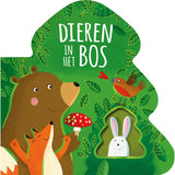Book cardboard book animals in the forest
