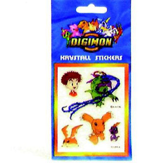 Adesivi Digimon Crystal grandi | 100 pezzi