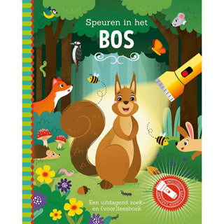 Boek speuren in het bos
