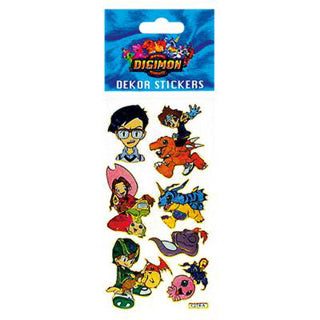 Stickers Digimon Large Assorti