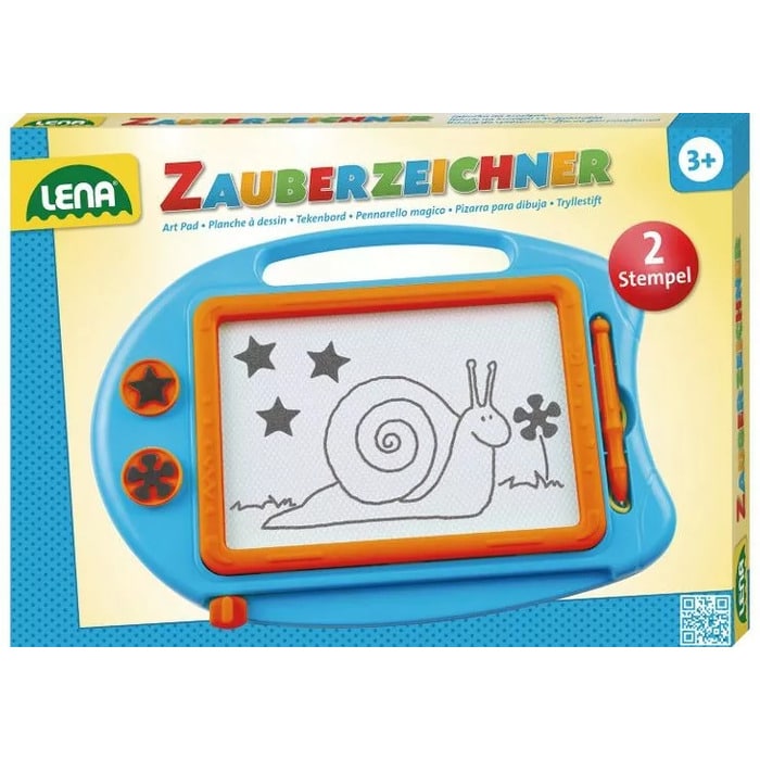 Tablica kreślarska Lena Magic z 2 znaczkami magnesu