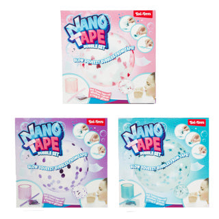 Toi-toys fun nano tape met glitters 3 assorti