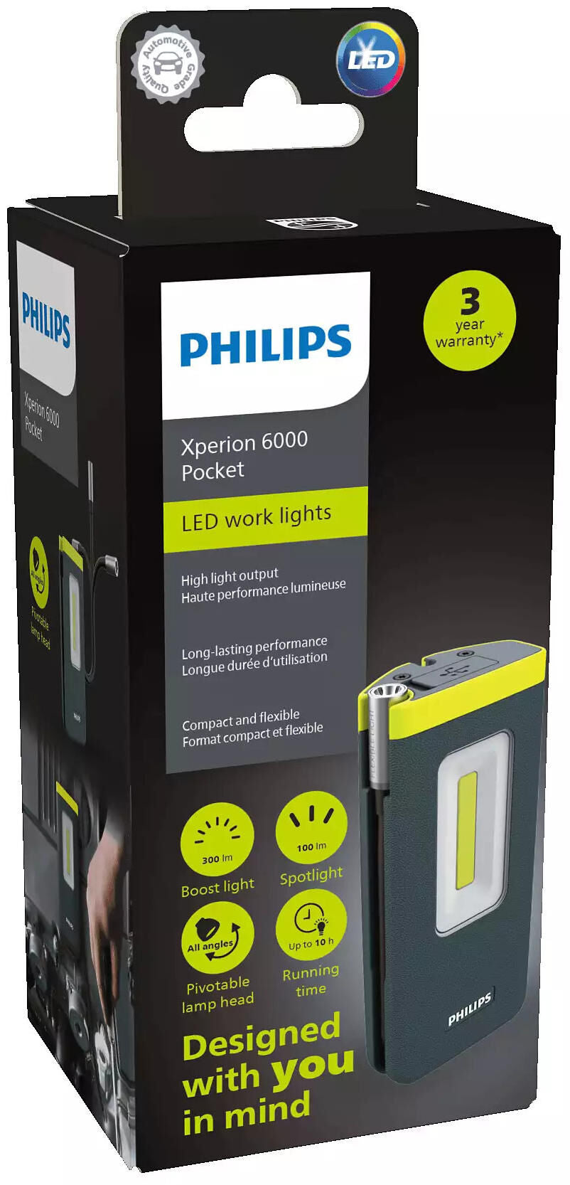 Philips looplampen xperion 6000 pocket lights xperi. 6000 pocke