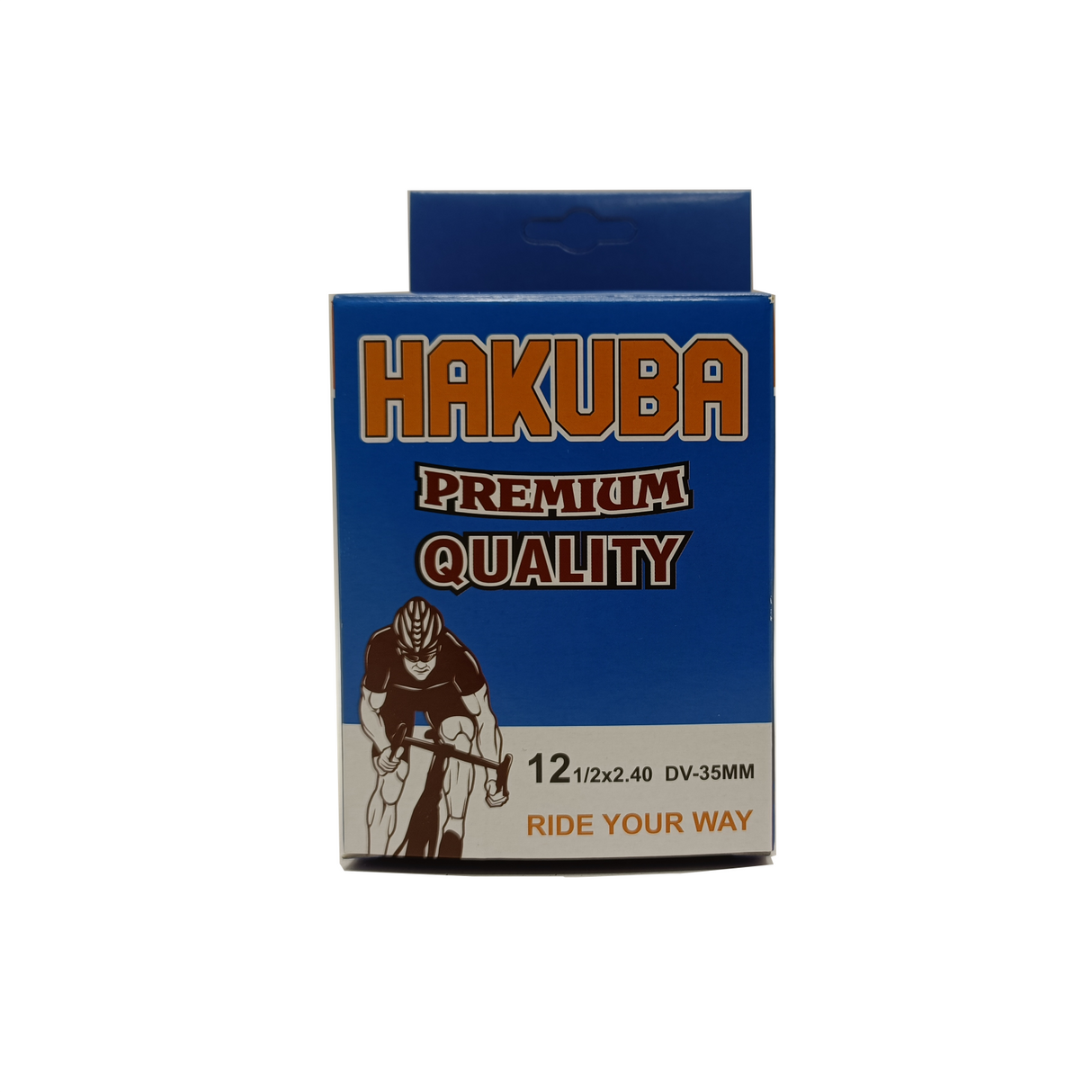 Tubo interno Hakuba 12x1 2x2 1 4 ETRO 47 62-203, Válvula: Dunlop Blitz Holland Valiel 35 mm