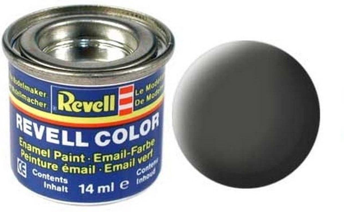 Revell maling for modellbygg nummer 65 bronsegrønn matte