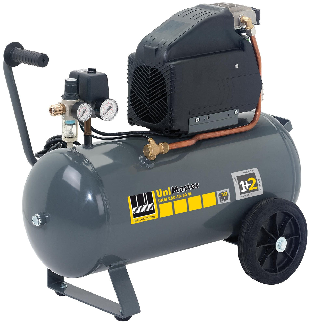 Schneider airsystems schneider compressor unimaster unm 260-10-50 w . compressor uni master type 260-10-50w