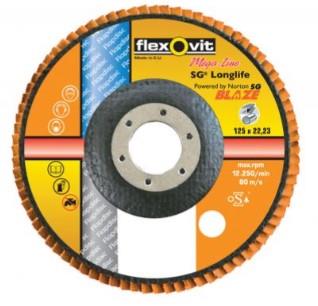 Flexovit lamellenschijf 125mm r98op p40 | 10 stuk stuks