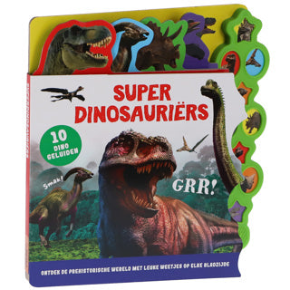 Rebo publishers geluidenboek superdinosauriërs
