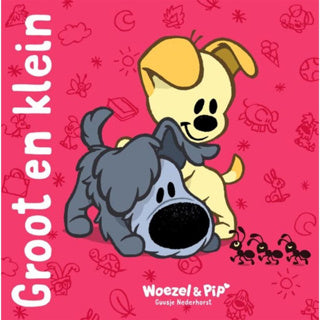 Woezel & Pip book big and small | 2 pieces