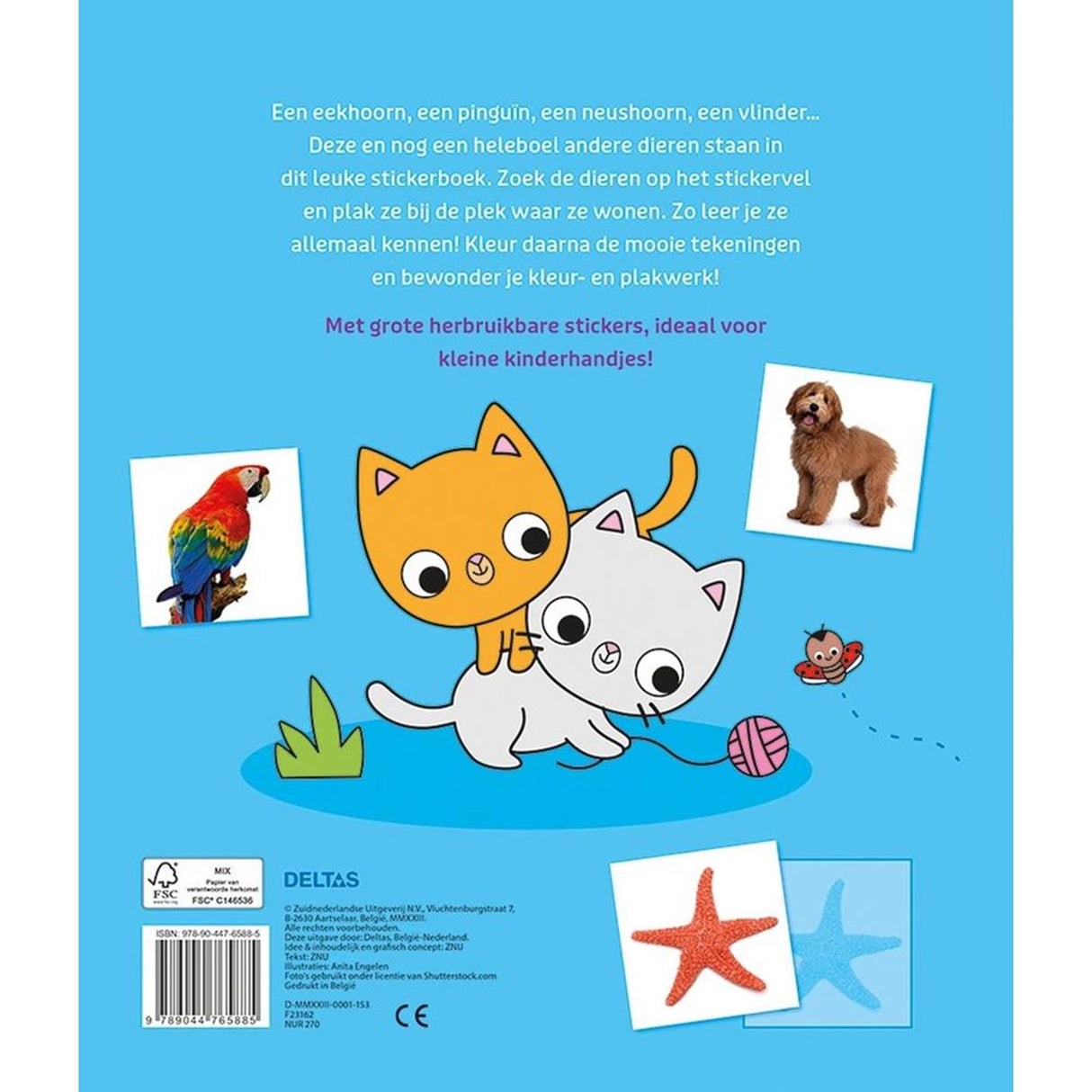 Deltas my animal sticker book